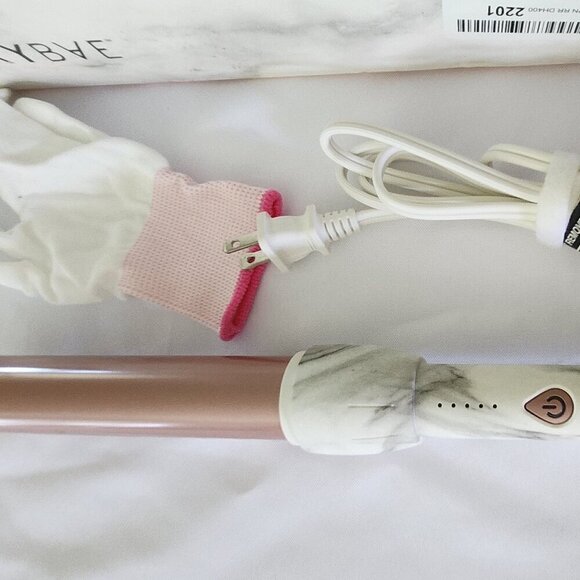 FOXYBAE White Marble Curling Wand - 32mm - Picture 6 of 6
